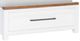 Legacy Kids Teen Dutton Toasted/White Twin Youth Panel Bed with Accents and Storage -2