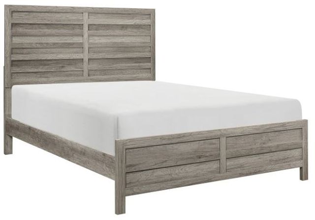 Homelegance® Mandan Weathered Gray Queen Panel Bed-0