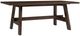 Intercon West End Saddle Lodge Trestle Table-0
