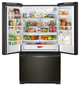 Whirlpool® 20 Cu. Ft. Wide Counter Depth French Door Refrigerator-Fingerprint Resistant Black Stainless Steel-2