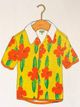 Stylecraft Green/Off-White/Orange/Yellow/White Wall Art-1