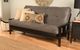 Kodiak Furniture Suede Gray 8" Coil Hinged Innerspring Full Futon Mattress -2