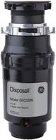GE® Disposall® 1/3 HP Continuous Feed Non-Corded Black Garbage Disposal-0
