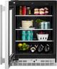 KitchenAid® 24" 5.2 Cu. Ft. PrintShield™ Stainless Finish Beverage Center with Glass Door-3