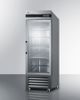 Summit® Commercial 28 in. 23.0 Cu. Ft. Stainless Steel Frame Reach-In Refrigerator-1