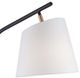 Bassett Mirror Studio Black/White Floor Lamp-2