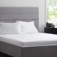 Weekender™ 6-Piece Double Brushed Microfiber White Split California King Sheet Set-1