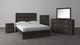 Signature Design by Ashley® Belachime Charcoal King Panel Headboard/Footboard-5