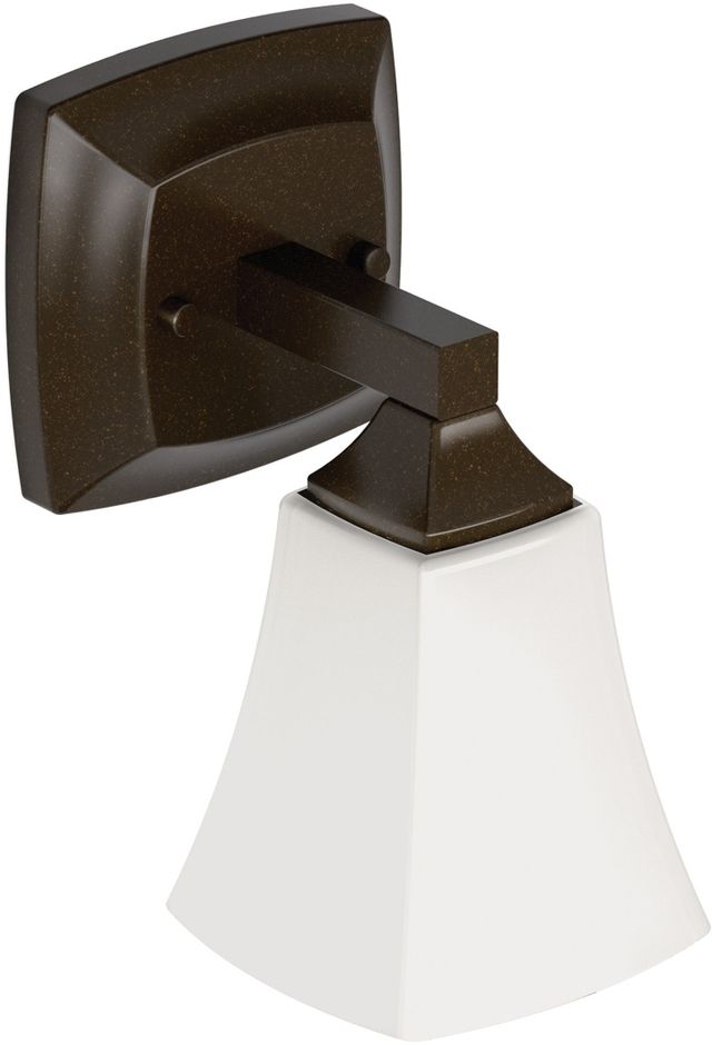 Moen® Voss™ Oil Rubbed Bronze One Globe Bath Light-0