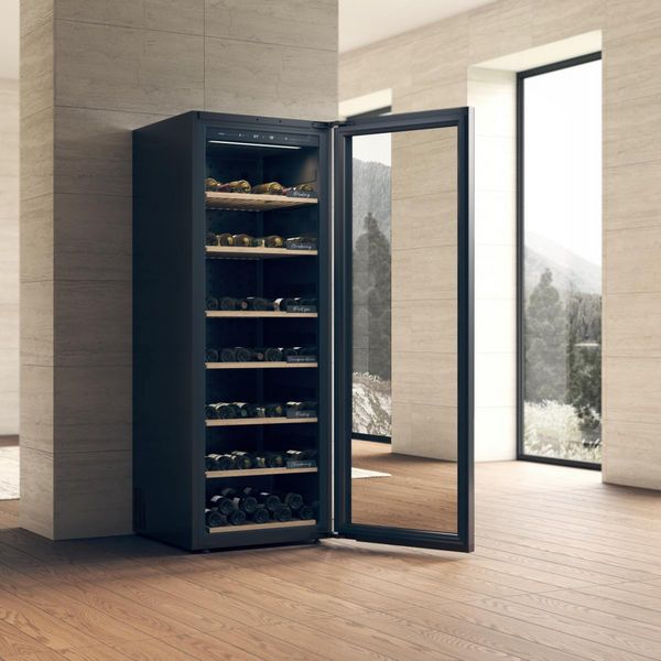 ASKO Elements 28" Matte Black Wine Cooler