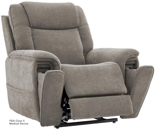 Mega Motion® Trio Mezzo Trento Ash Power Lift Recliner with Adjustable Headrest-1