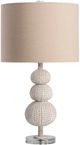 Crestview Collection Sea Urchin White Table Lamp-0