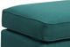 Elements International Erica Heirloom Teal Ottoman-4