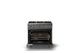 Viking® 5 Series 36" Damascus Gray Pro Style Gas (NG) Range with Polished Chrome Trim-1