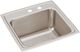 Elkay Lustertone® Lustrous Satin 19.5" MR2-Hole Single Bowl Drop-in Laundry Sink-0