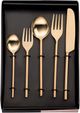 TOV Furniture Stainless Steel Rose Gold 20 Piece Flatware Set-5