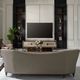 Michael Amini® Lousanne Glossy Mocha Sand Media Cabinet-1