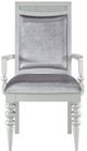 ACME Furniture Maverick 2-Piece Platinum Arm Chair Set-1