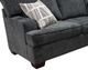 Luke HomeTrinity 2-Piece Mercury Gunmetal Sectional-1