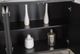 Furniture of America® Beckham Silver/Weathered Black 4-Door Cabinet-3