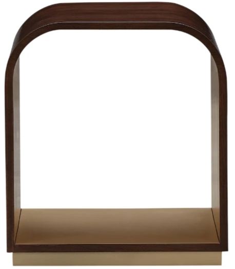 Michael Amini® Houston Walnut End Table-2