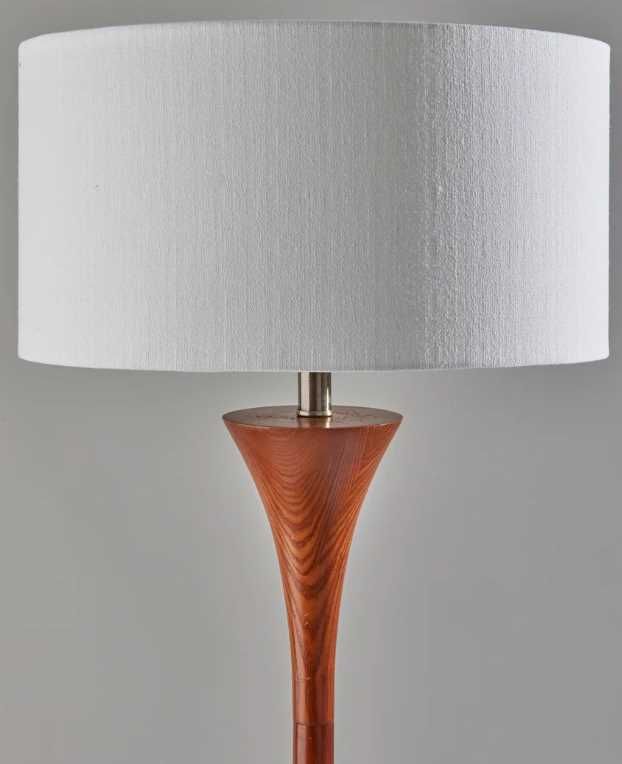 Adesso® Rebecca Walnut Floor Lamp-2