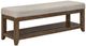 Liberty Furniture Shaker Lakes Harvest Brown/Taupe Bed Bench-0