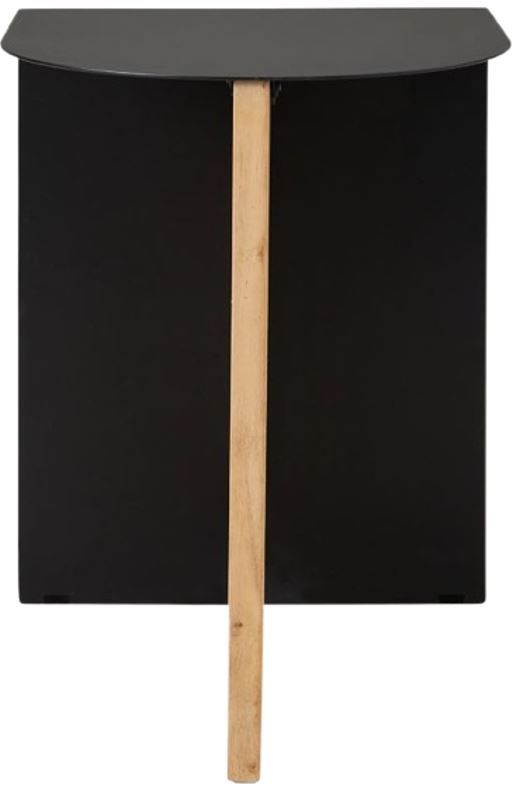 Signature Design by Ashley® Ladgate Black/Natural Side Table-1
