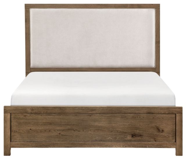 Homelegance® Matisse Brown/Brownish Gray California King Panel Bed-2