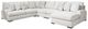 Signature Design by Ashley® Misty-Lakes 5-Piece Chalk Right-Arm Facing Sectional and Chaise-0