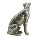 A & B Home Silver 7" Sitting Leopard-3