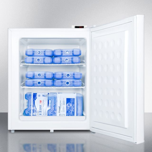 Accucold® 19" 1.8 Cu. Ft. White Upright Freezer-3
