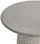 Classic Home Delaine Light Gray Concrete Outdoor Coffee Table-4
