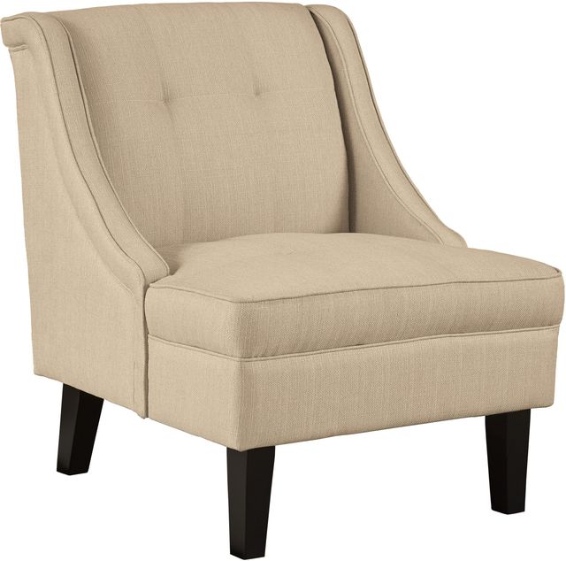 Signature Design by Ashley® Clarinda Cream Accent Chair-0