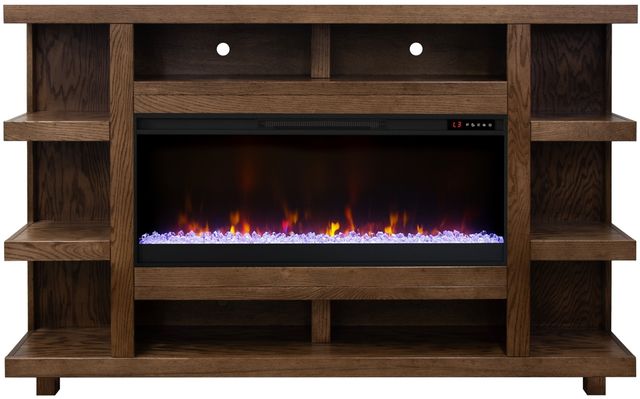 Legends Home Laurel Canyon Bourbon Oak 72" Fireplace Mantel-3