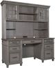 aspenhome® Caraway Aged Slate Credenza and Hutch-0
