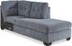 Signature Design by Ashley® Marelton 2-Piece Denim Right-Arm Facing Sofa Sleeper Sectional and Chaise-3