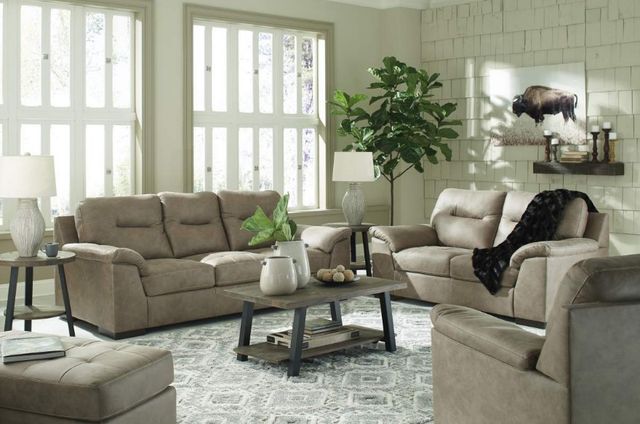 Signature Design by Ashley® Maderla 2-Piece Pebble Living Room Set-3
