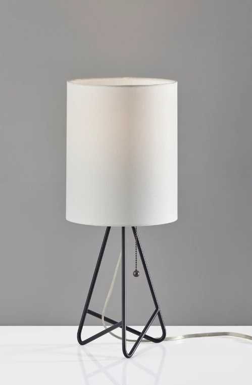 Adesso® Nell Black Table Lamp-3