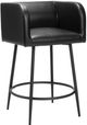 Zuo® Modern Horbat Black Counter Stool-0