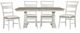Liberty Furniture Whitney 5-Piece Antique Linen/Weathered Gray Trestle Dining Set-0