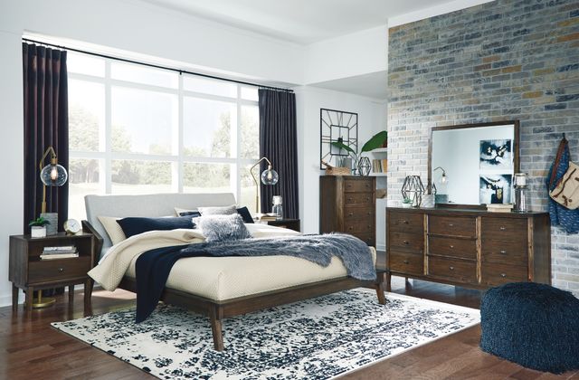 Signature Design by Ashley® Kisper 2-Piece Brown Queen Panel Headboard Bed Set-2