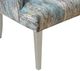 Olliix by Madison Park Delilah Grey/Blue Wingback Accent Lounge Chair-4