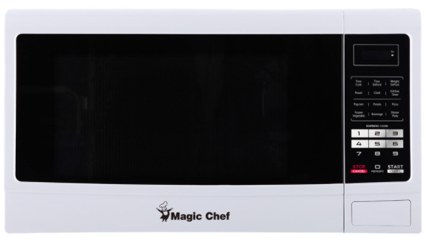 Magic Chef® 1.6 Cu. Ft. White Countertop Microwave-0