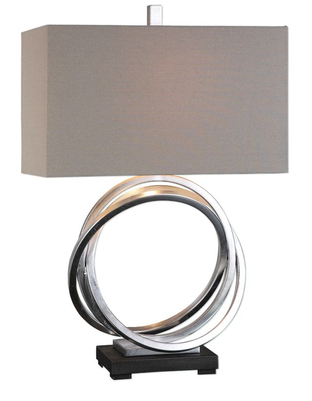 Uttermost® Soroca Metallic Silver Leaf Table Lamp-0