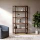 Classic Home Sydney Bark Brown Bookcase-1