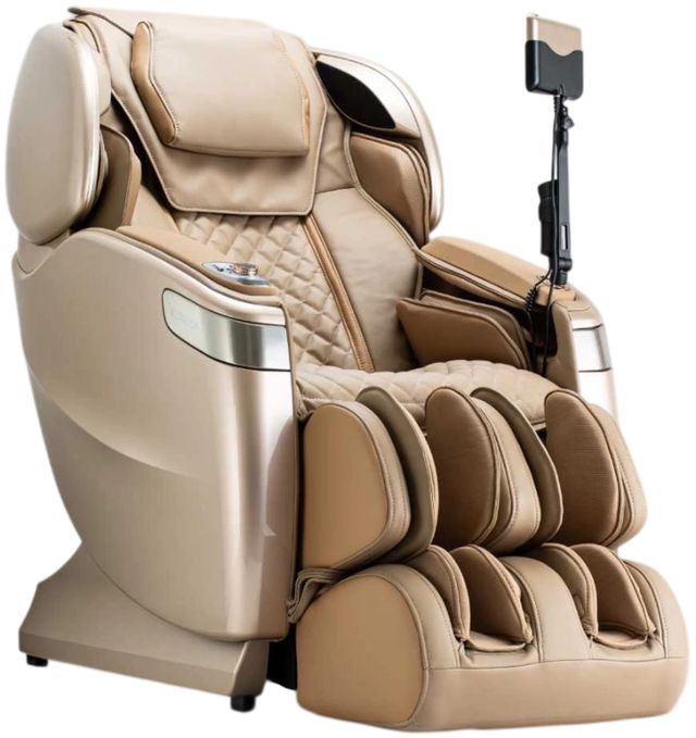 Cozzia® Qi™ XE Pro Champagne Power Massage Chair-0