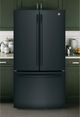 GE® 36" 27.0 Cu. Ft. Black French Door Refrigerator-1