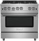 BlueStar® Culinary RCS Series 36" Stainless Steel Pro Style Liquid Propane Gas Range-0