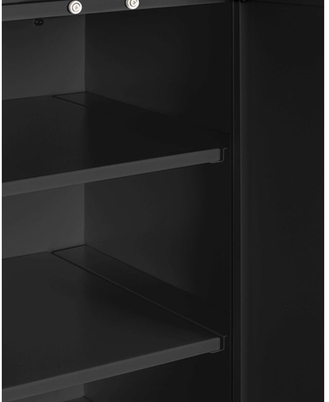 Summit 18" Jet Black Wall Cabinet-3